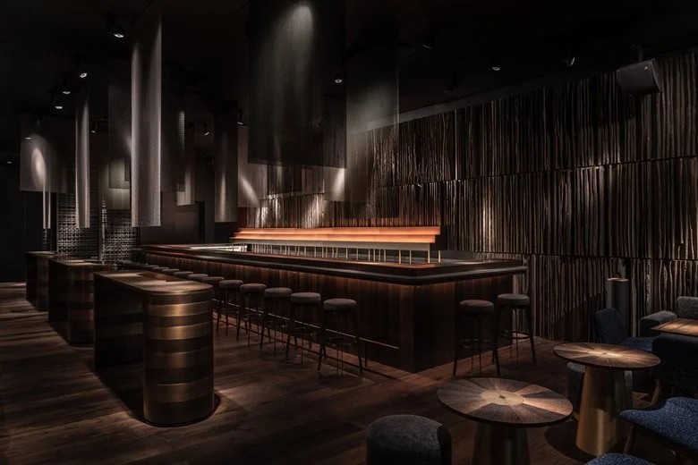 Eastern Zen-inspired Bar Restaurant Interior Eastern Zen-inspired Bar Restaurant Interior